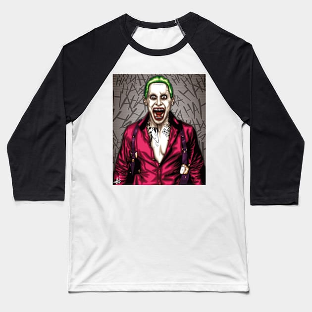 Joker Baseball T-Shirt by HarunElibol